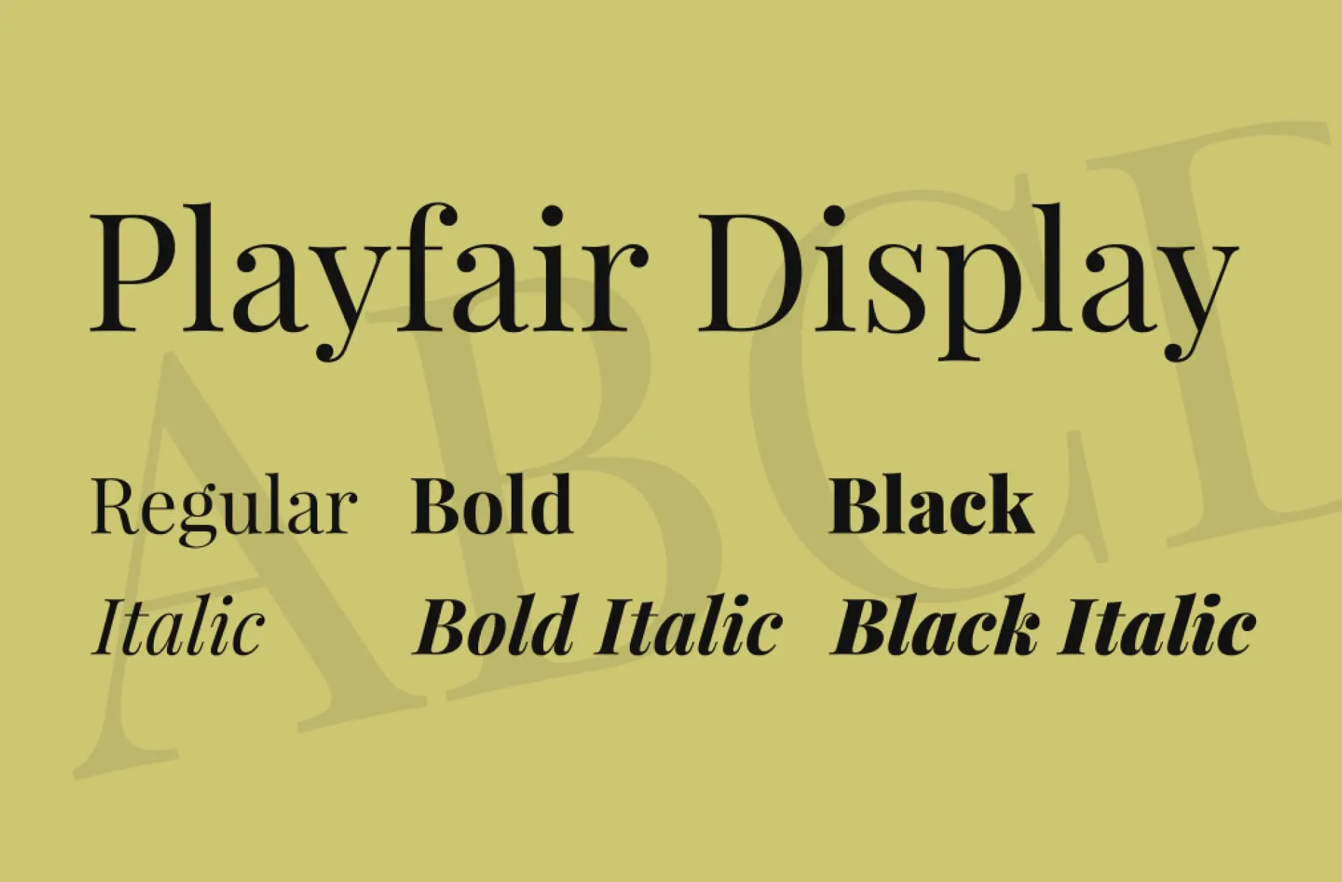 Informaweblog Memanfaatkan Font Playfair Display